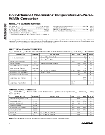 浏览型号MAX6691MUB的Datasheet PDF文件第2页