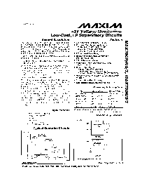 浏览型号MAX706RCSA的Datasheet PDF文件第1页
