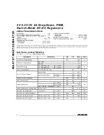 浏览型号MAX727ECK的Datasheet PDF文件第2页