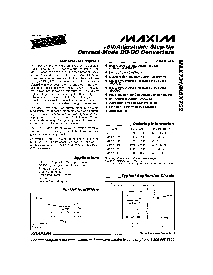 浏览型号MAX731CPA的Datasheet PDF文件第1页