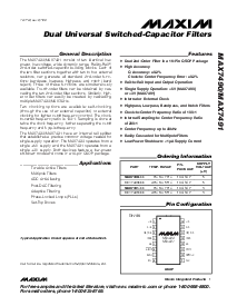 浏览型号MAX7490EEE的Datasheet PDF文件第1页