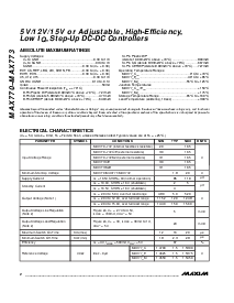 浏览型号MAX773CPD的Datasheet PDF文件第2页