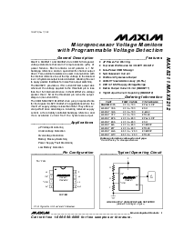 浏览型号MAX8211MTV的Datasheet PDF文件第1页