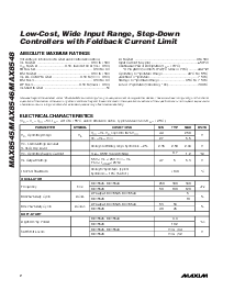 浏览型号MAX8545EUB的Datasheet PDF文件第2页