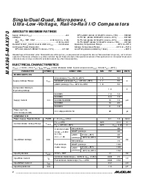 浏览型号MAX965EUA的Datasheet PDF文件第2页