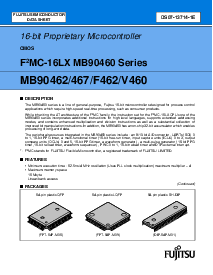 浏览型号MB90F462PF的Datasheet PDF文件第1页