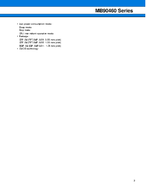 浏览型号MB90F462PF的Datasheet PDF文件第3页