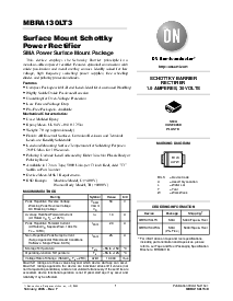 浏览型号MBRA130LT3G的Datasheet PDF文件第1页
