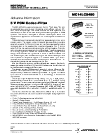 浏览型号MC14LC5480DW的Datasheet PDF文件第1页
