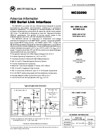 浏览型号MC33290DR2的Datasheet PDF文件第1页