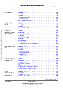浏览型号MC68HC08AZ60VFU的Datasheet PDF文件第7页