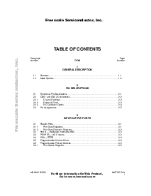 浏览型号MC68HC05SR3的Datasheet PDF文件第9页