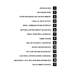 浏览型号MC68HC11PH8的Datasheet PDF文件第3页
