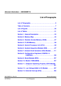 浏览型号MC68HC908EY16MFA的Datasheet PDF文件第5页