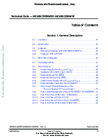 浏览型号MC68HC908GP32CB的Datasheet PDF文件第7页