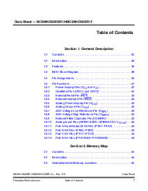 浏览型号MC68HC908SR12CFA的Datasheet PDF文件第7页