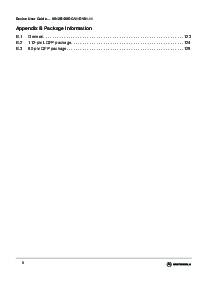 浏览型号MC9S12B128VFU25的Datasheet PDF文件第8页