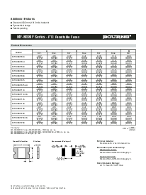 浏览型号MF-MSMF110的Datasheet PDF文件第2页