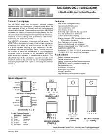 浏览型号MIC29201-3.3BM的Datasheet PDF文件第1页