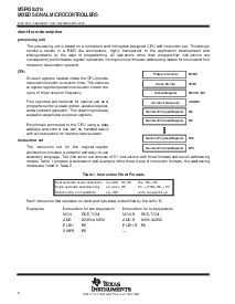 浏览型号MSP430P315S的Datasheet PDF文件第6页