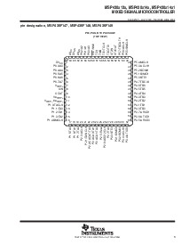 浏览型号MSP430F1471IPM的Datasheet PDF文件第3页