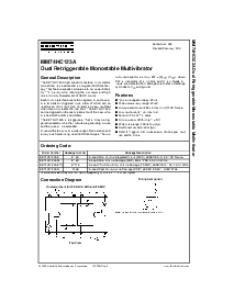 浏览型号MM74HC123AM的Datasheet PDF文件第1页