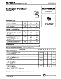 浏览型号MMBT6427LT1的Datasheet PDF文件第1页