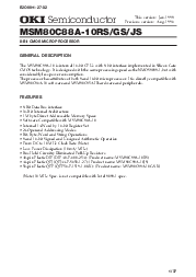 浏览型号MSM80C88A-10GS的Datasheet PDF文件第1页