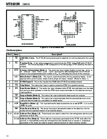 浏览型号MT8920BE的Datasheet PDF文件第2页
