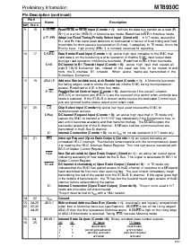 浏览型号MT8930CP的Datasheet PDF文件第3页