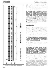 浏览型号MT8930CP的Datasheet PDF文件第6页