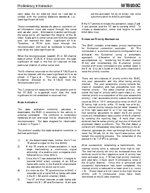 浏览型号MT8930CP的Datasheet PDF文件第9页