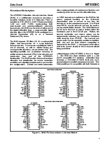 浏览型号MT8930C的Datasheet PDF文件第5页