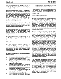 浏览型号MT8930C的Datasheet PDF文件第9页