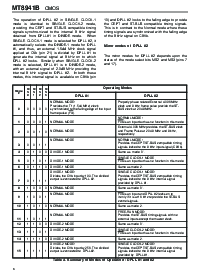 浏览型号MT8941BE的Datasheet PDF文件第6页
