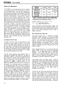 浏览型号MT8950AC的Datasheet PDF文件第4页