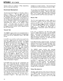 浏览型号MT8950AC的Datasheet PDF文件第6页