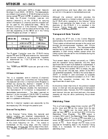 浏览型号MT8952BE的Datasheet PDF文件第6页