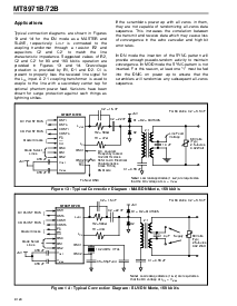 浏览型号MT8971B的Datasheet PDF文件第14页
