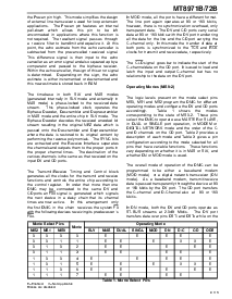 浏览型号MT8972BE的Datasheet PDF文件第7页