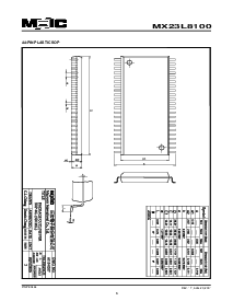 浏览型号MX23L8100TI-10的Datasheet PDF文件第6页