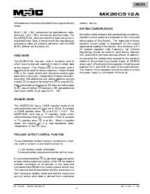 浏览型号MX26C512ATC-12的Datasheet PDF文件第3页