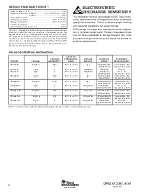 浏览型号OPA347SA/250的Datasheet PDF文件第2页