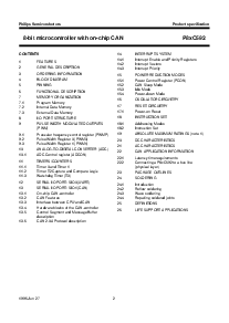 浏览型号P80C592FHA的Datasheet PDF文件第2页