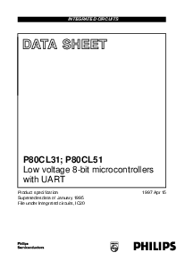 浏览型号P80CL31HFHB的Datasheet PDF文件第1页