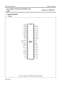 浏览型号P80CL51HFTD的Datasheet PDF文件第7页