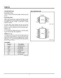 浏览型号X24C04的Datasheet PDF文件第2页