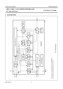 浏览型号PCF8582C-2T的Datasheet PDF文件第5页