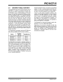 浏览型号PIC16C71-10E/SS的Datasheet PDF文件第7页