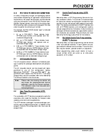 浏览型号PIC12LC672-10I/JM的Datasheet PDF文件第5页